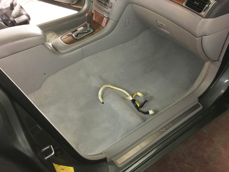 Automotive carpet replacement